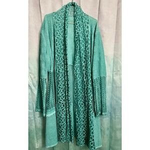 Simply Couture Teal Cardigan Light Weight XXL‎